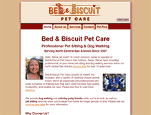 Tablet Screenshot of bnbpetcare.com